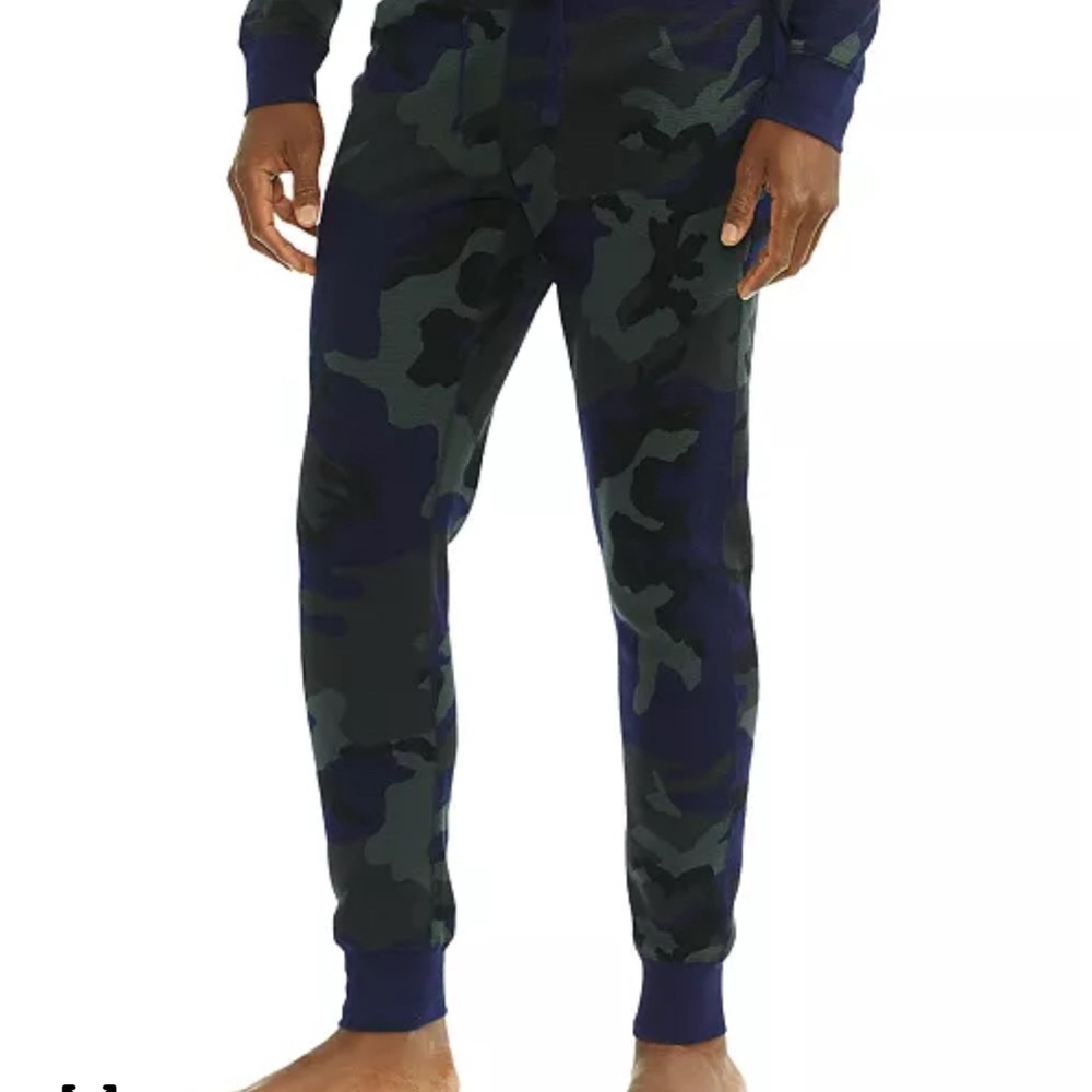 Ralph Lauren Polo Blue Camo Men’s Pajama Bottoms Size L